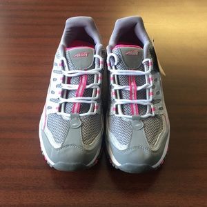 Pink and Silver Avia shoes. (Brand New)